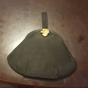 Vintage black clutch